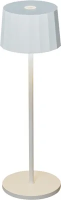 Produktbild von Konstsmide Akku-Tischleuchte Positano | weiß | verstellbare Lichtfarbe | Indoor/Outdoor | 7813-250