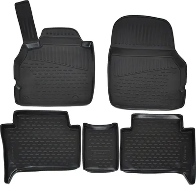 Obrázok produktu pre J&J Automotive | Gumové rohože so zvýšeným okrajom pre Renault Scenic II 2003-2010