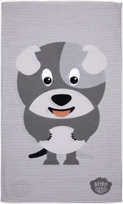 Produktbild von Affenzahn Schal Loop Scarf Hund grau