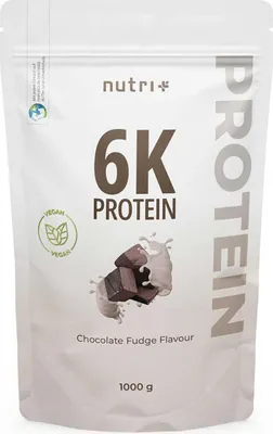 Immagine prodotto di Nutri+ Vegan 6K Protein 1000 g al gusto cioccolato fondente