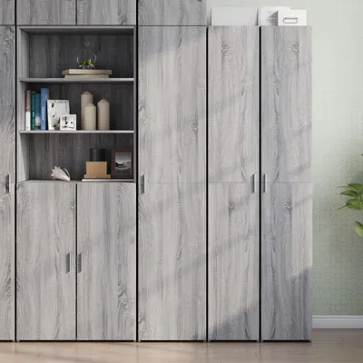 Obrázok produktu pre vidaXL Highboard Grey Sonoma 40x42,5x185 cm Materiál na báze dreva