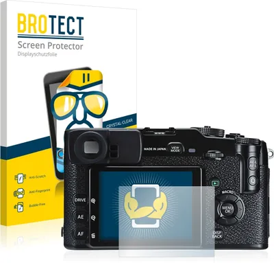 Produktbild von 2x Für Fujifilm X-Pro1 Schutzfolie BROTECT Displayschutz Display Schutz Folie Klar Transparent