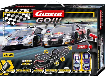 Produktbild von Carrera GO!!! DTM Speed Giants 8.9m 20062596