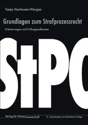 Produktbild von Grundlagen zum Strafprozessrecht