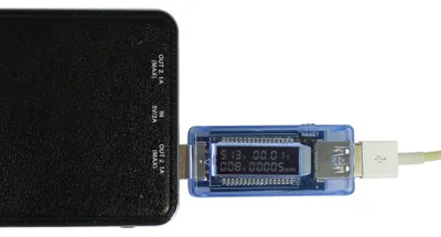 Produktbild von ALLNET USB OLED Powermeter/Voltmeter ALL-USB-PM2 - Digital/Daten