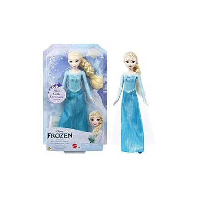 Produktbild von Disney Princess Die Eiskönigin – Völlig Unverfroren Elsa Musikpuppe Blau  Blau One Size