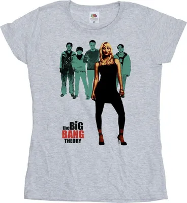 Image de The Big Bang Theory - T-shirt pour femme BI9859 (M) (Gris)