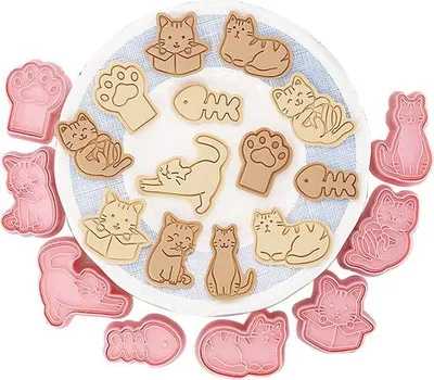 Produktbild von Bakvormen aus Edelstahl, für Kekse, gehärtet, gebacken,
