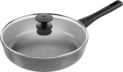 Zdjęcie produktu dla ZWILLING 1030654, Okrągły, Patelnia do saute, Szary, Ceramika, 150 °C, Aluminium