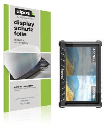Produktbild von 4x Schutzfolie für Desview P5 II 5.5 Zoll matt Displayschutzfolie Folie Display Schutz dipos