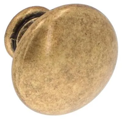 Produktbild von Knopf für Möbel aus Zamak, Durchmesser 30 mm, Stil "Florence Antique", Set mit 25 Stück