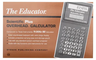 Produktbild von TI-OHD 30 X Overheadversion des TI-30 Xa/TI-30 XaSolar/TI-30 eco RS von Texas Instruments