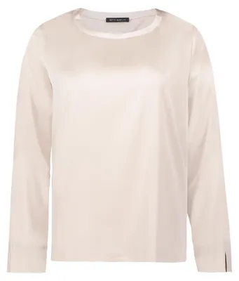 Produktbild von Bluse Kurz 1/1 Arm 9103 Silky Beige Größe 42