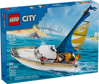 Zdjęcie produktu dla LEGO® City 60438 Segelboot