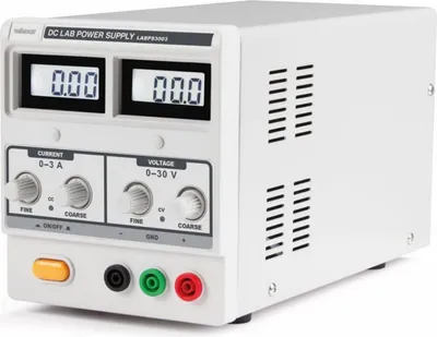 Immagine prodotto di Alimentatore da laboratorio CC 0-30 V CC / 0-3 A massimo con doppio display LCD