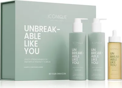 Productafbeelding van "Unbreakable Like You" cadeau set voor haarverlenging