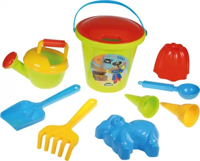 Produktbild von Lena Happy Sand Boys II 10-tlg, Sandspielzeug-Set, 1 Jahr(e), Mehrfarbig
