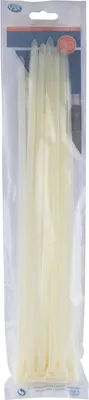 Produktbild von REV Kabelbinder 380mm | 25 Stück | weiß