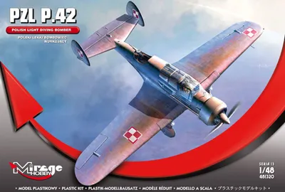 Productafbeelding van PZL P.42 (Pools licht duikbommenwerper) / 1:48