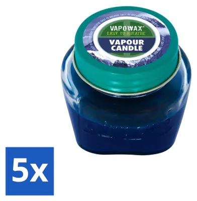 Obrázek produktu pro 5 svíček Airpure s vůní pro zmírnění nachlazení - 28,5 g - výhodná sada - 5 kusů