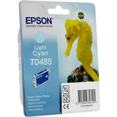 Produktbild von Atramentová náplň Epson T048540 light cyan pre SP R200/R220/R300/340/RX500 (13 ml)