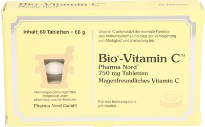 Produktbild von -Vitamin C Pharma Nord, 60 St TAB