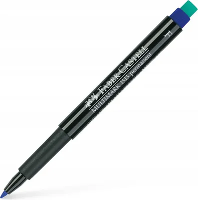Obrázek produktu pro Faber-Castell 151351 CD popisovač MULTIMARK - permanentní, F, modrý