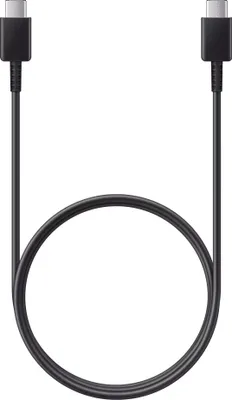 Produktbild von Schnell-Ladekabel USB-C 1m 5A schwarz für Apple iPhone 16 Pro Max 16 Pro 16 Plus 16 15 Pro Max 15 Pro 15 Plus 15 beidseitig USB Typ C Anschluss