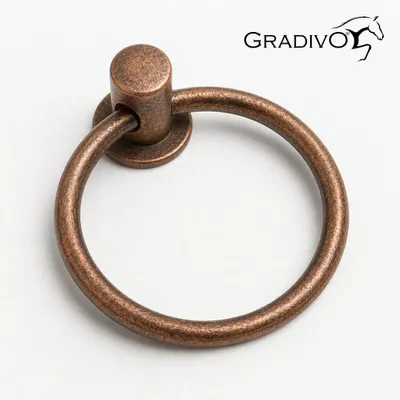 Produktbild von Möbelknopf Schrankknopf Schubladenknopf 218 Bronze