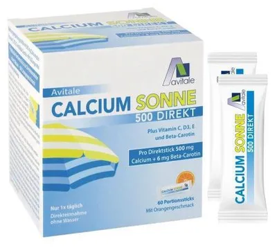 Produktbild von Calcium Sonne 500 Direkt Portionssticks 60 St