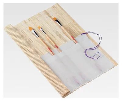 Produktbild von Pinselhalter aus Bambus, 33,5 x 36 cm