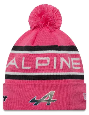 Produktbild von Alpen-Mütze, Bündchenstrick, New Era, rosa