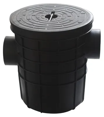 Fettabscheider HDPE für Spüle, ID450mm, Ausgang OD160mm