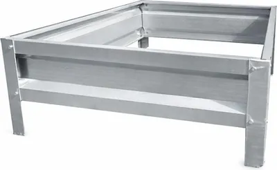 Produktbild von ETL Metall Hochbeet 60x400x20 cm – verzinkter Stahl, stabil & langlebig Gartenbeet