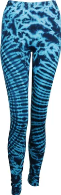 Produktbild von Leggings - Batik - Sun - blau - S/M