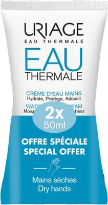 Produktbild von Uriage Water Hand Cream 2 Units 50ml  One Size
