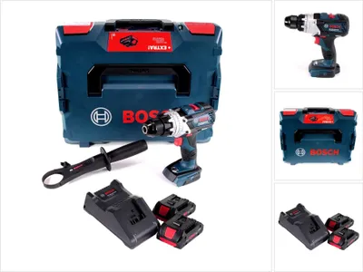 Image de BOSCH Professional 06019G010A BOSCH Professional GSR 18V-110 C Akku-Bohrschrauber-Set 18,0 V, mit 2 Akkus