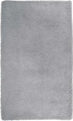 Image de vidaXL Tapis Shaggy à poils longs NAVARRA gris clair 80x150 cm Polyester