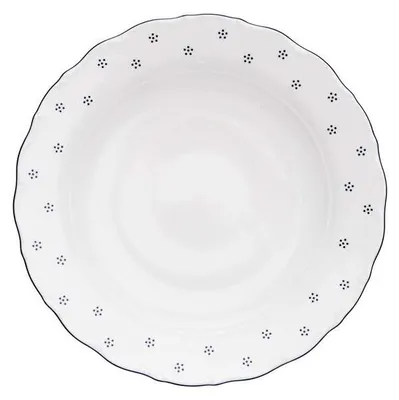 Produktbild von Clubteller, tschechisches Porzellan, Verona, 31 cm, blaue Valbella, G. Benedikt