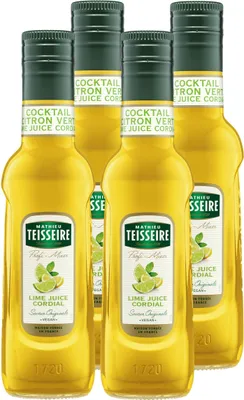 Produktbild von Teisseire Getränke-Sirup Lime Juice Cordial 0,25L (4er Pack)