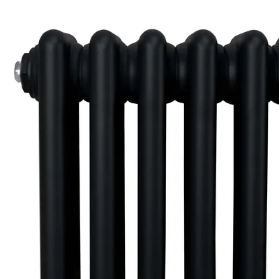 Zdjęcie produktu dla Tradycyjny grzejnik 3-kolumnowy - 1800 x 202 mm - Czarny
