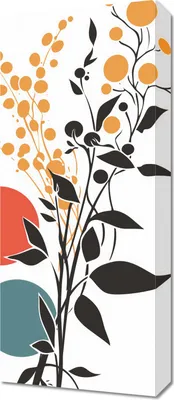 Produktbild von Bild 30x70cm Blühendes Leben