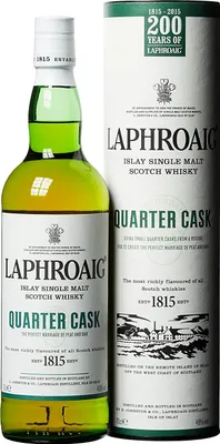 Produktbild von Laphroaig Quarter Cask Islay Single Malt Scotch Whisky in Geschenkpackung | 48 % vol | 0,7 l