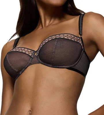Produktbild von Triumph Damen Bügel-BH Palina Cosmic Heartbeat - BLACK - Größe 75 D