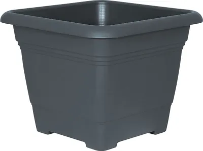 Produktbild von Geli Nora Pflanzkübel 48cm Anthrazit – Quadratisch 43L