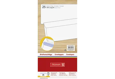 Zdjęcie produktu dla Brunnen 10-53 539, DL (110 x 220 mm), Biały, 25 szt.