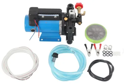 Produktbild von Hochdrucksprüher - Elektrische Sprühpumpe - 20–30 V, 200 W - Über 20 l Fassungsvermögen - Einstellbarer Druck 0–30 kg - Fördermenge 16 l/min - Tragbares Handgerät