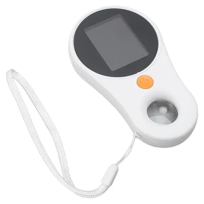 Produktbild von Makromikroskop mit 8 LEDs, 2MP-Objektiv, fester Fokus, 2,0-Zoll-IPS-Farbbildschirm, 500-fache Handlupe, Weiß