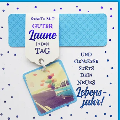 Produktbild von Geburtstag - CraftArt – Karte mit Umschlag 5