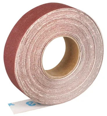 Productafbeelding van Schuurpapierrol, aluminiumoxide, korrelgrootte 180, afmetingen 2,5 cm x 10 m